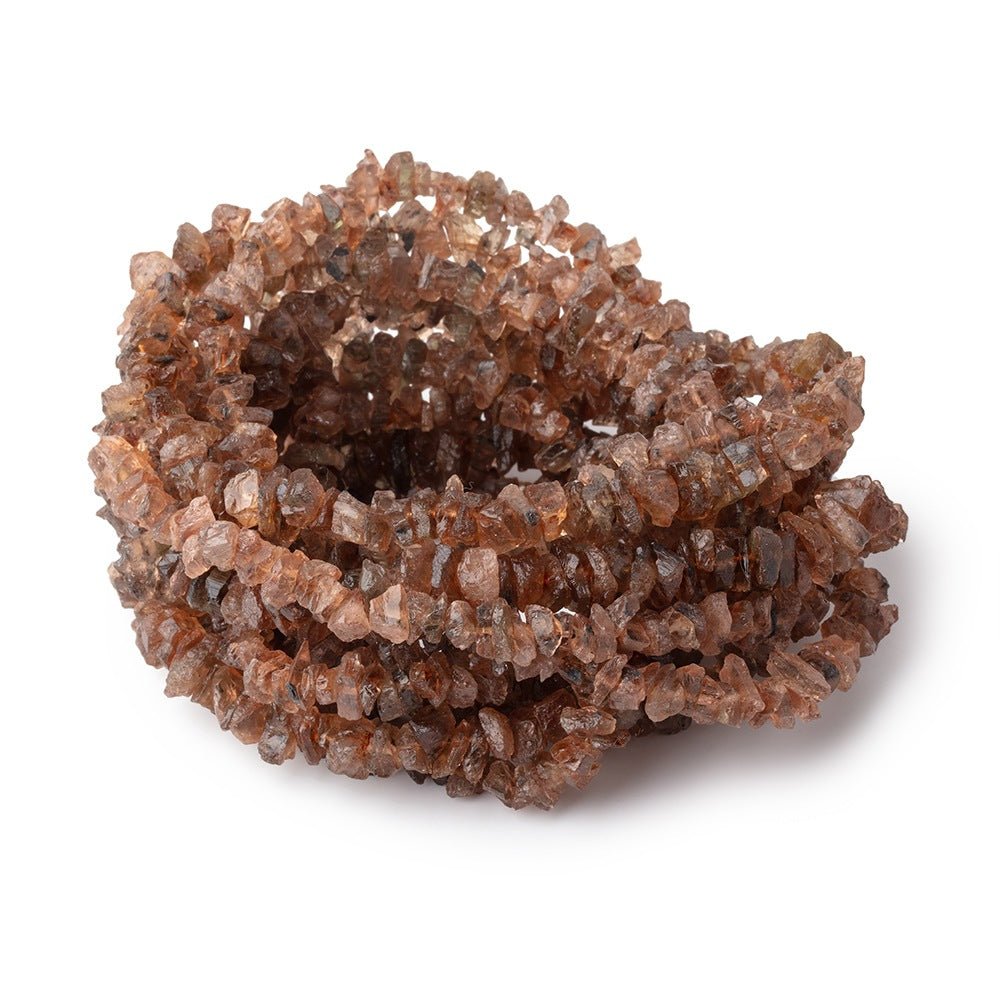 4x2-6x4mm Andalusite Raw Crystals 18 inch 164 Beads