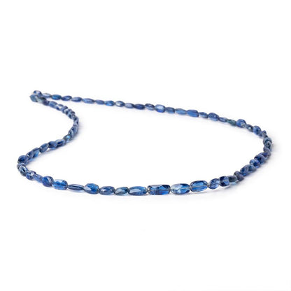 4x3.5-6x4mm Kyanite Faceted Oval Nuggets 17.75 inch 70 Beads