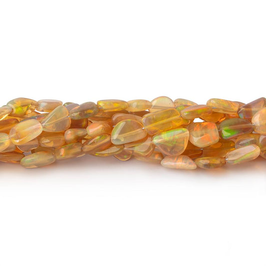 4x3.5-8x4.5mm Golden Ethiopian Opal Plain Nugget Beads 18 inch 72 pieces