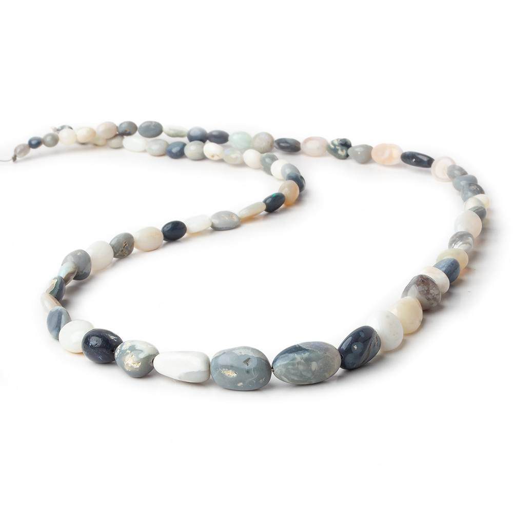 4x4-10x6mm Australian Opal plain nugget beads 18 inch 73 pieces