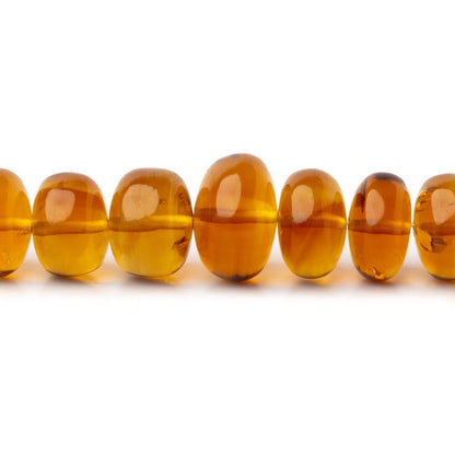 5-7mm Madeira Citrine Plain Rondelle Beads 18 inch 115 pieces AAA