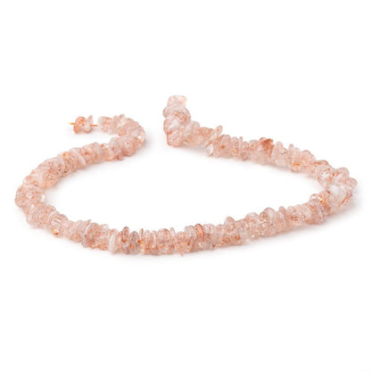 5-10mm Sunstone Plain Chip Beads 16.5 inch 139 pieces