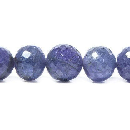 5-10mm Tanzanite faceted round Beads 16 inch 68 pieces