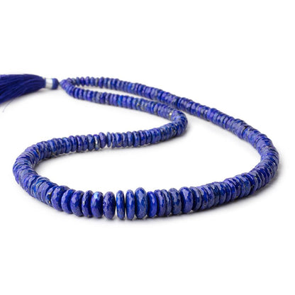 5-11mm Lapis Lazuli Faceted heshi beads 19 inch 158 pieces