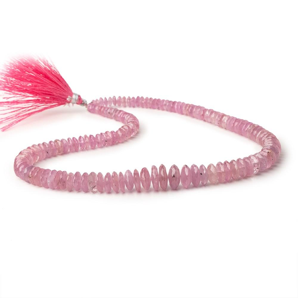 5-12mm Ruby German Faceted Rondelle Beads 16 inch 122 pieces