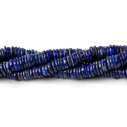 5-5.5mm Lapis Lazuli plain heshi beads 15 inch 285 pieces