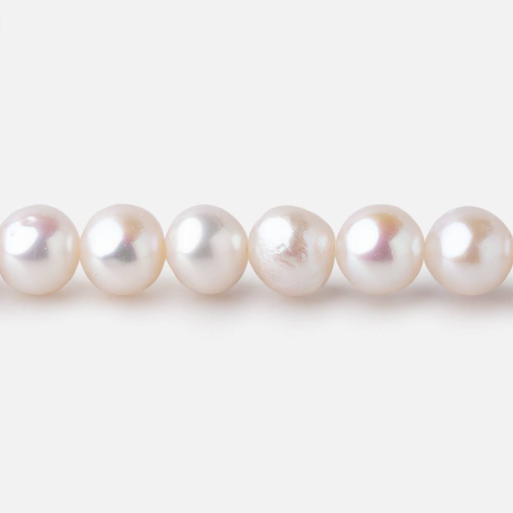 5-6.5mm Chinese Akoya Saltwater Pearl Beads 15.5 inch 66 pieces A