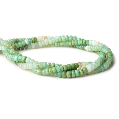 5-6mm Peruvian Opal Faceted Rondelle Beads 16 inch 120 pieces