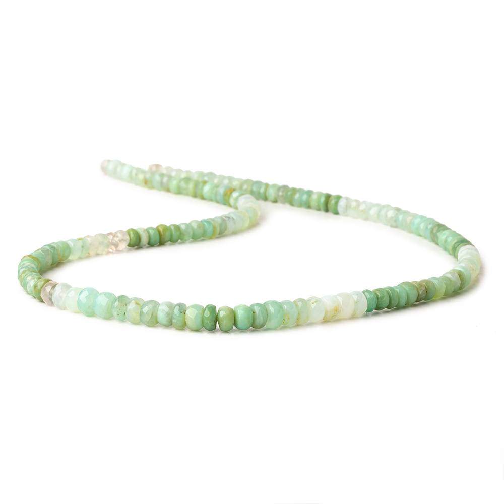 5-6mm Peruvian Opal Faceted Rondelle Beads 16 inch 120 pieces