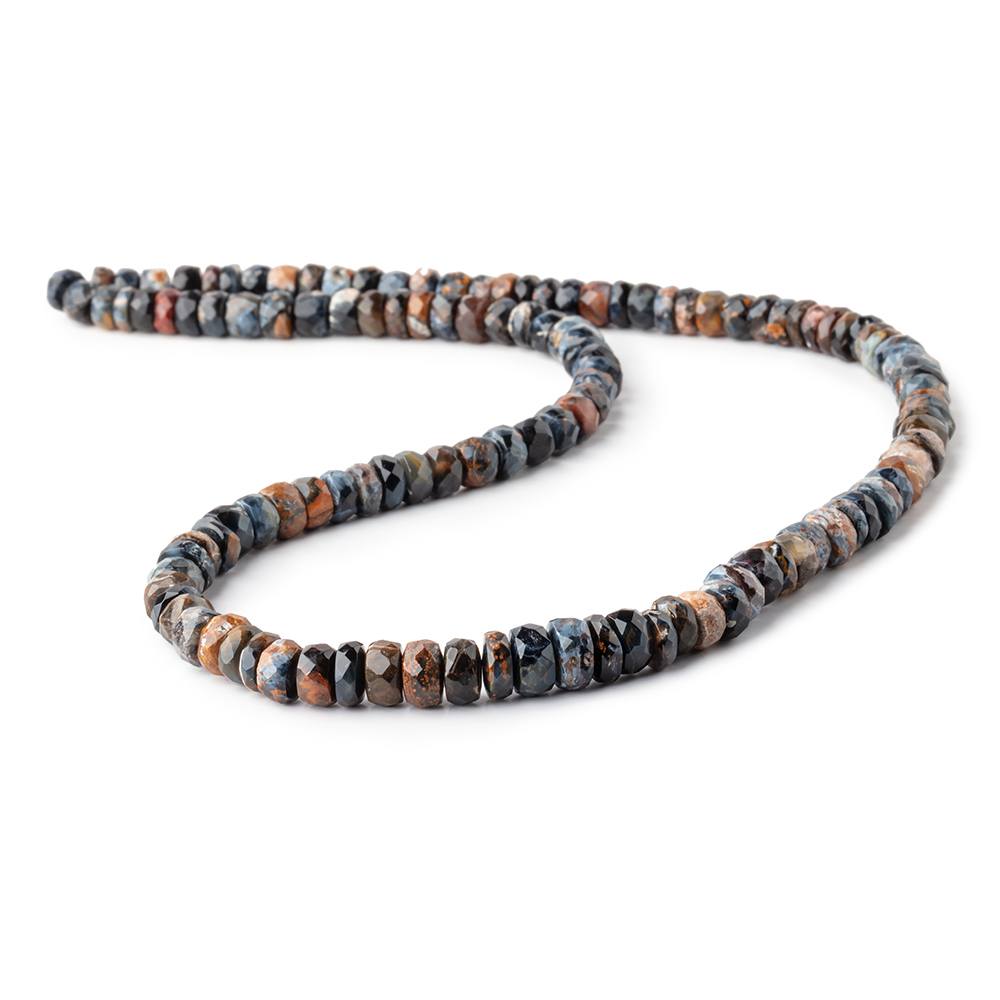 5-7.5mm Pietersite Faceted Rondelle Beads 17 inch 120 pieces