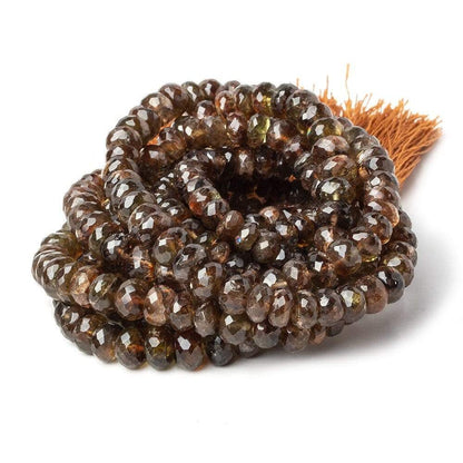 5-7mm Andalusite Faceted Rondelle Beads 16 inch 92 pieces