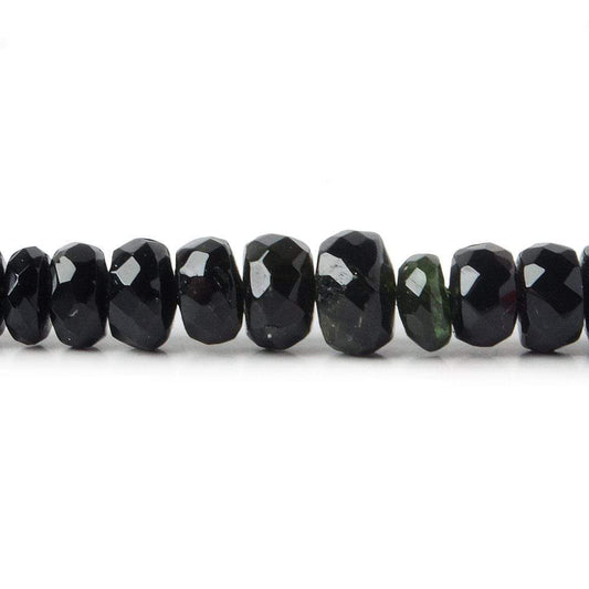 5-7mm Chrome Tourmaline Faceted Rondelle 14 inch 122 pieces