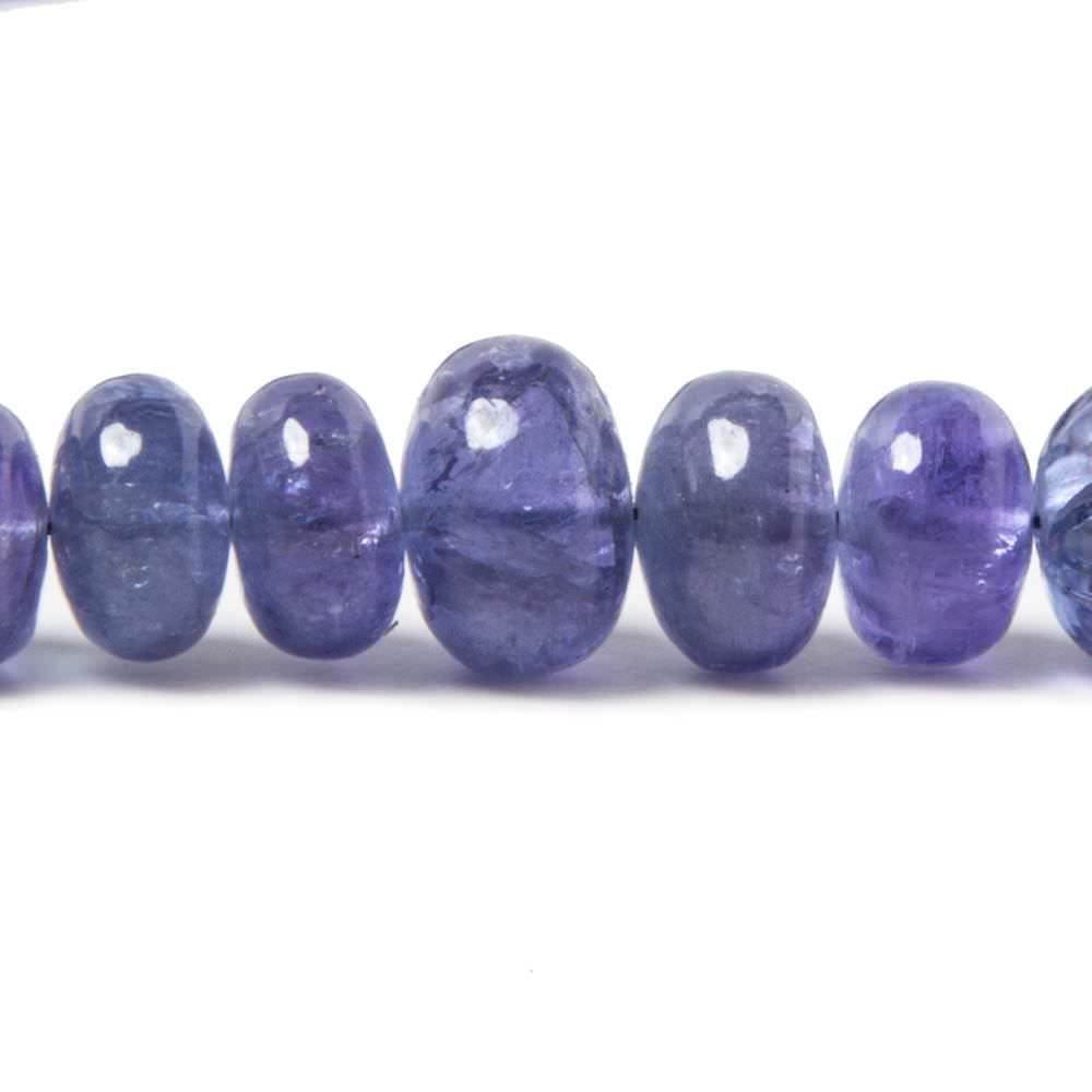 5-7mm Tanzanite Beads Plain Rondelle 15.5 inch 106 pieces
