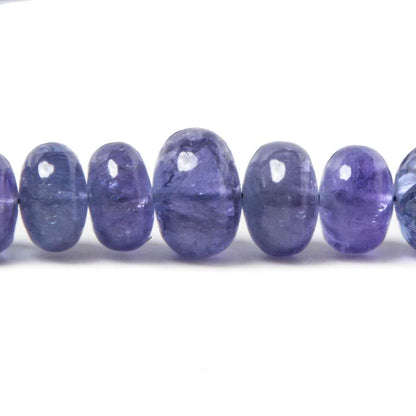 5-7mm Tanzanite Beads Plain Rondelle 15.5 inch 106 pieces
