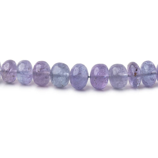 5-7mm Tanzanite Plain Rondelle Beads 18 inch 120 pieces