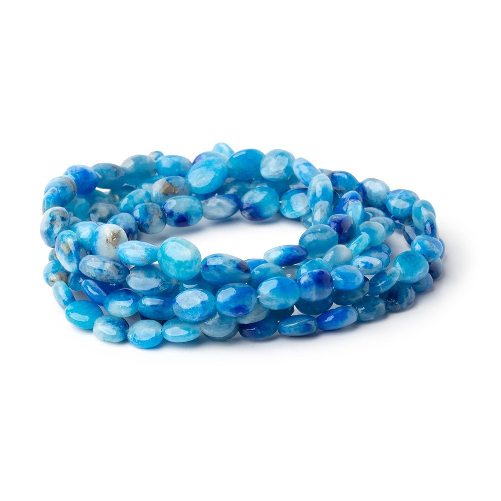 5-8mm Afghanite Plain Oval Beads 18 inch 72 pieces AAA