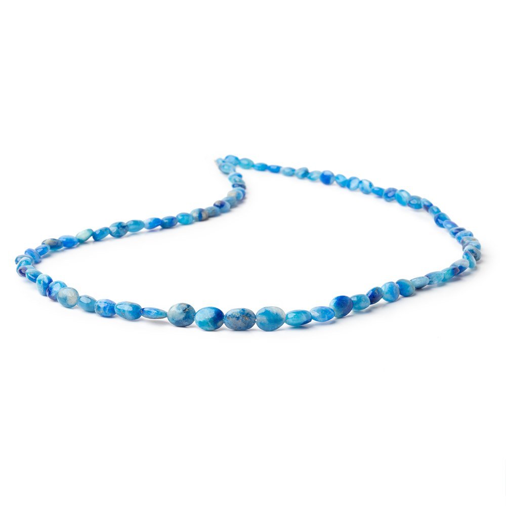 5-8mm Afghanite Plain Oval Beads 18 inch 72 pieces AAA
