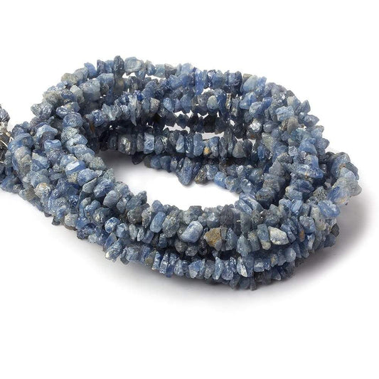 5-8mm Blue Sapphire Crystal Chip Beads 14.5 inch 148 pieces
