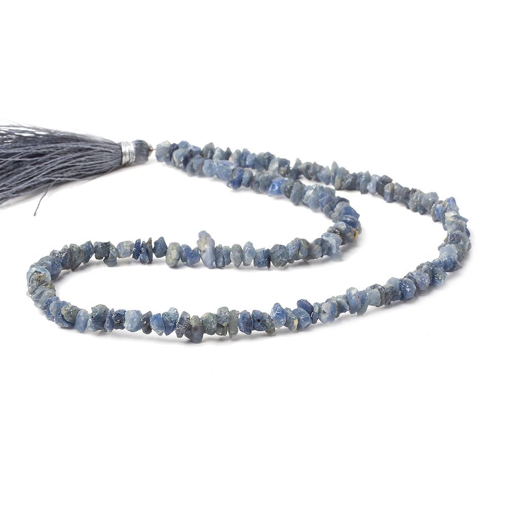 5-8mm Blue Sapphire Crystal Chip Beads 14.5 inch 148 pieces
