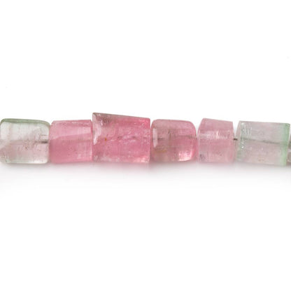 5-9mm Afghani Tourmaline Natural Crystal Tubes 16 inch 37 Beads AA