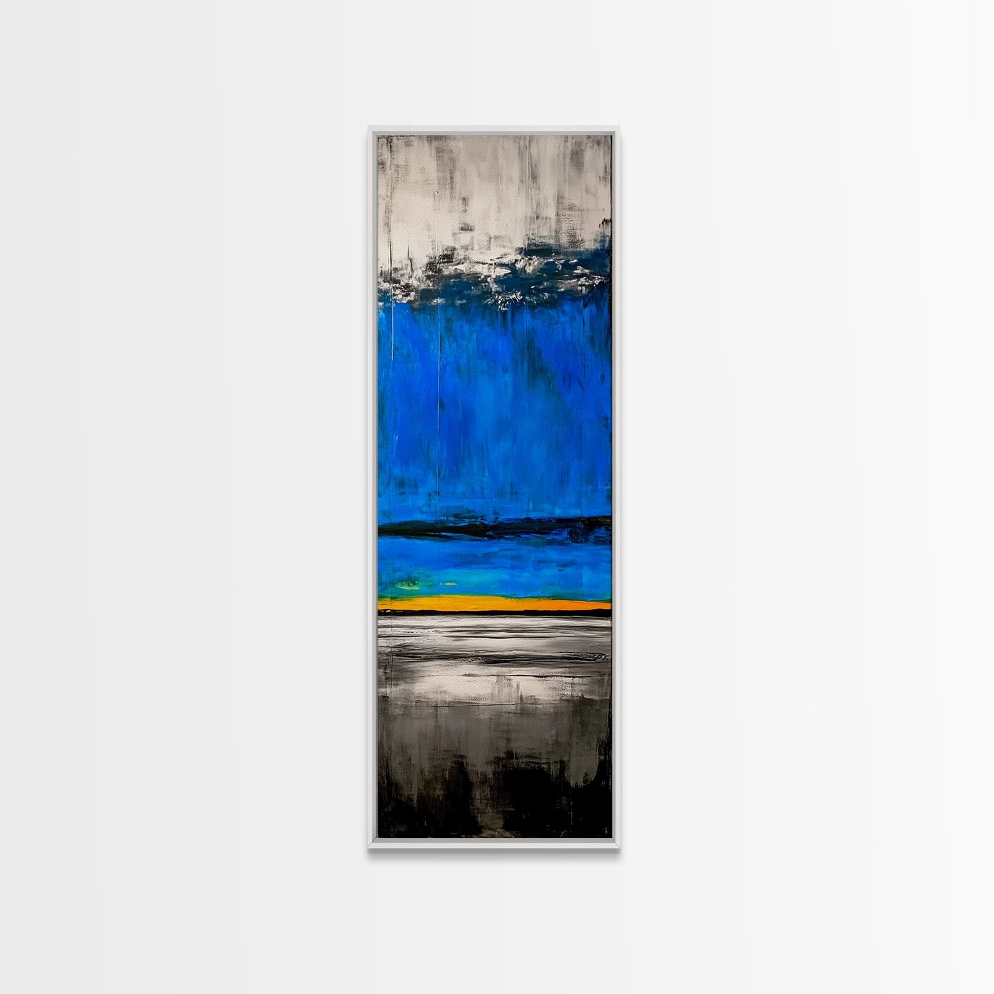 Ocean Horizon, Coastal Art, Blue Wall Decor, Canvas Print, Seascape Painting, Minimalist Art, Large Wall Art, Modern Home Decor