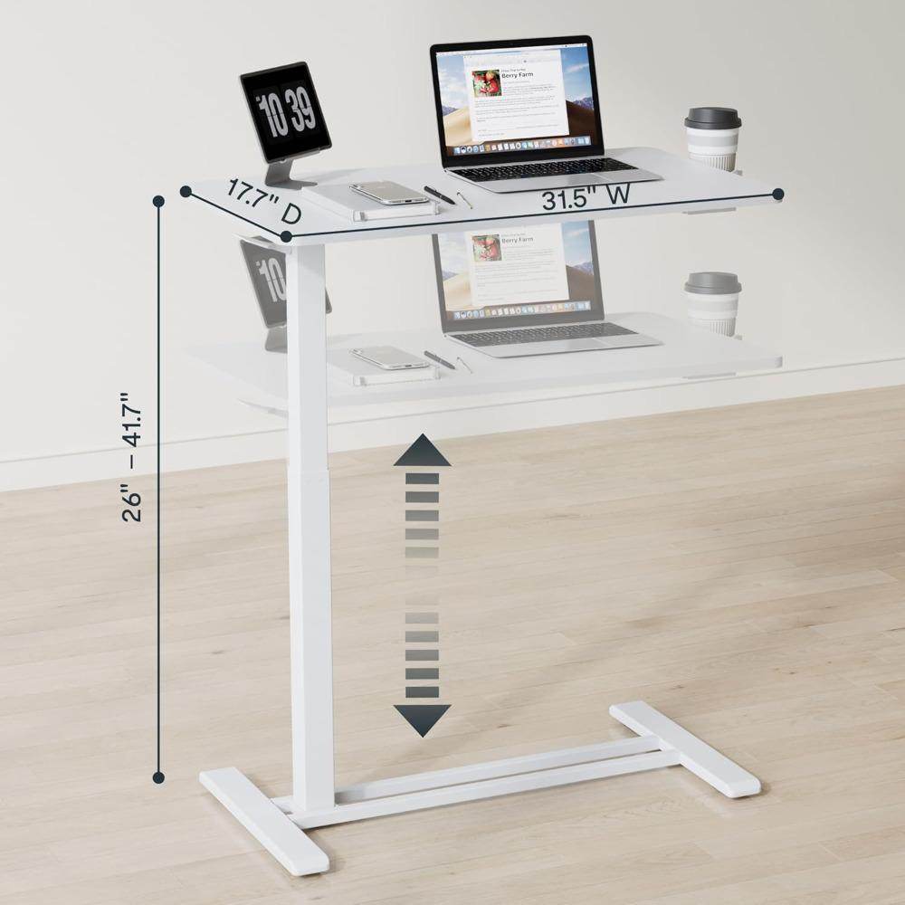 Electric Adjustable Height Standing Desk with Drawers