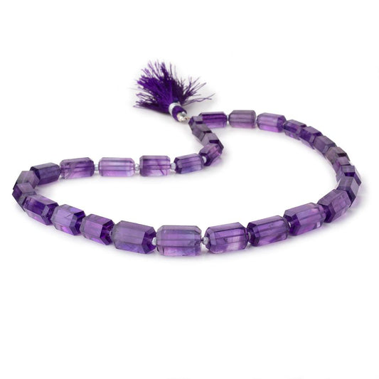 8.5-13mm Amethyst Faceted Nugget Beads 16 inch 30 pieces A