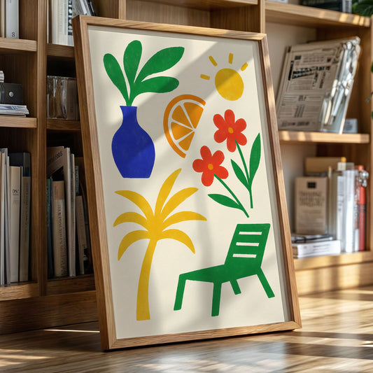 Sun Chair and Citrus Dreams