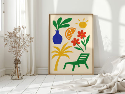 Sun Chair and Citrus Dreams