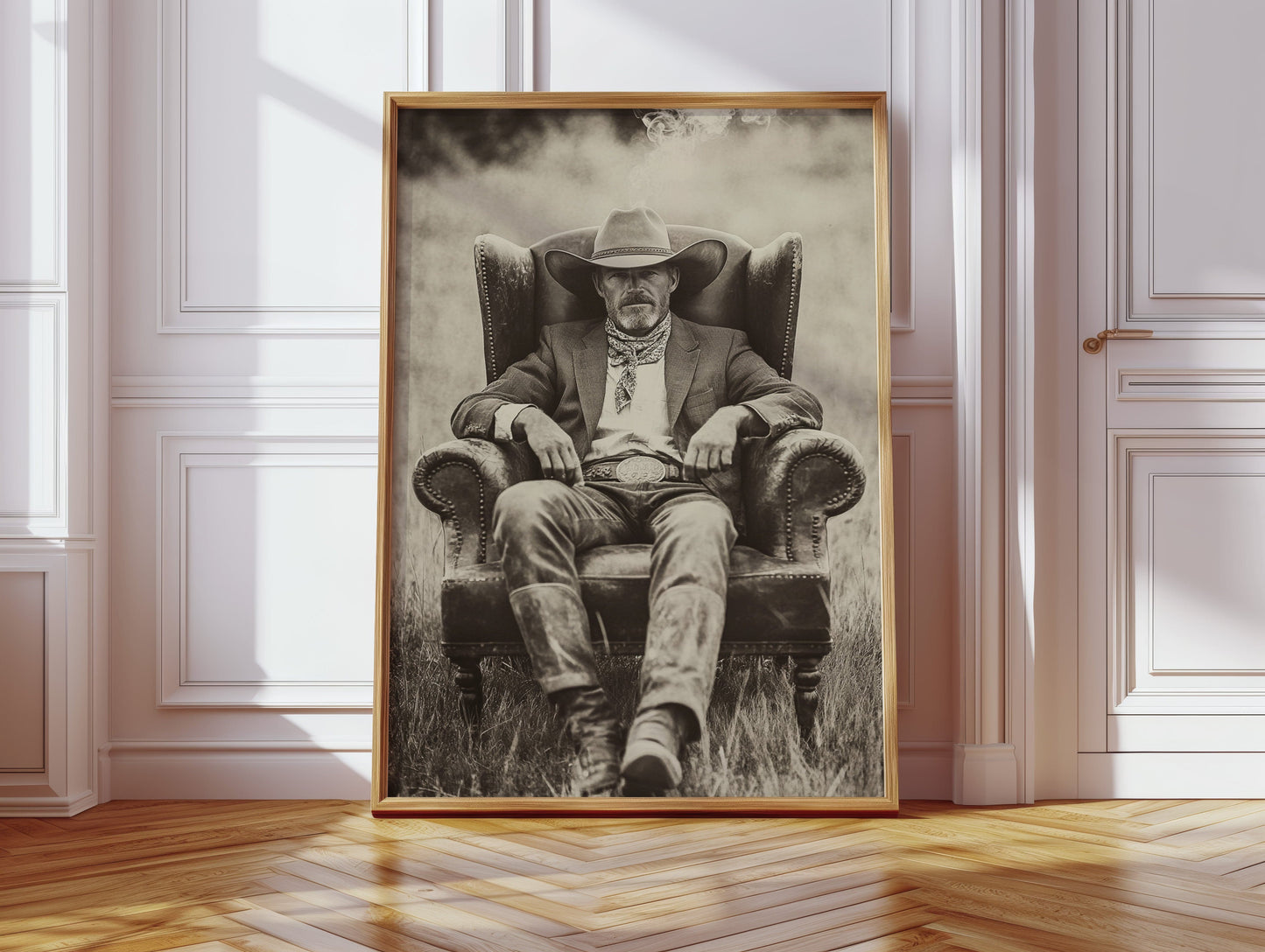 The Chair at Sundown