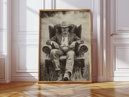 The Chair at Sundown