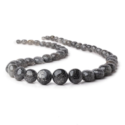 5.5-13mm Celestial Quartz Puffy Plain Coin Beads 17 inch 47 pieces AAA