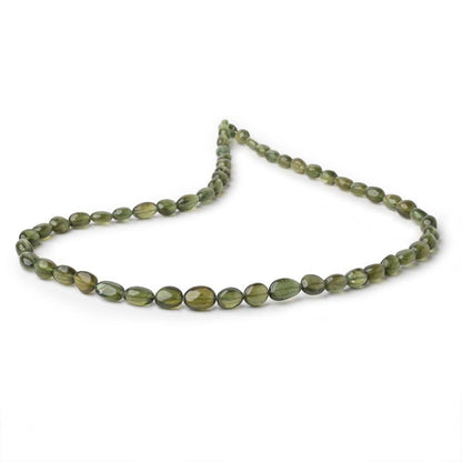 5.5-9mm Green Apatite Plain Nugget Beads 16 inch 52 pieces