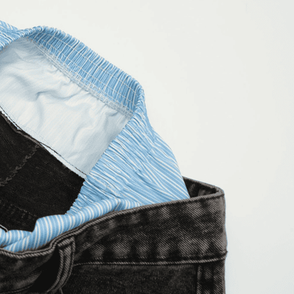 Palestine Design Unisex Double Waist Baggy Wide Leg Jeans. FINAL SALE.