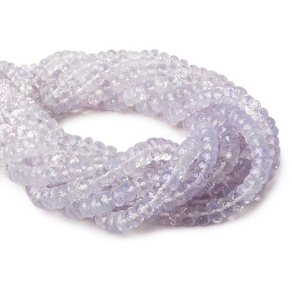 5.5-6mm Lilac Scapolite Beads Faceted Rondelle 13 inch 104 pieces AAA