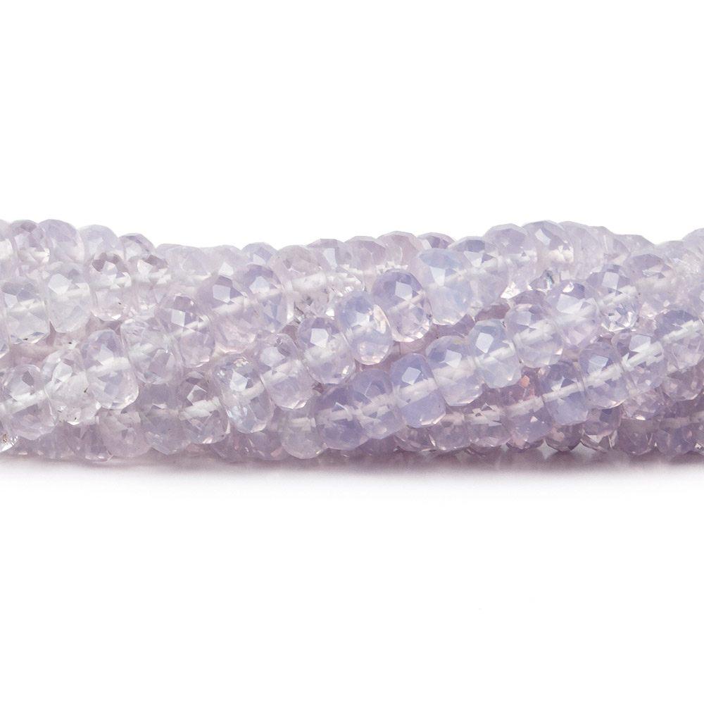 5.5-6mm Lilac Scapolite Beads Faceted Rondelle 13 inch 104 pieces AAA