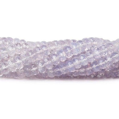5.5-6mm Lilac Scapolite Beads Faceted Rondelle 13 inch 104 pieces AAA