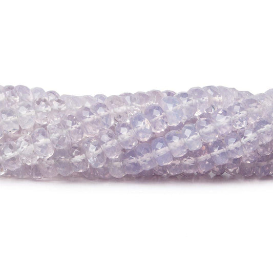5.5-6mm Lilac Scapolite Beads Faceted Rondelle 13 inch 104 pieces AAA