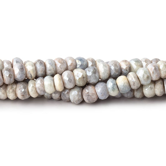 5.5mm Mystic Sapphire Faceted Rondelle Beads 14 inch 99 pieces