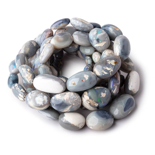 5.5x5-20x14mm Australian Opal Plain Nugget Beads 16 inch 35 pieces