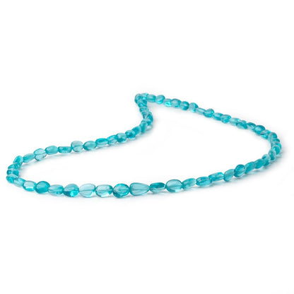 5.5x5-8.5x6.5mm Apatite Plain Nugget Beads 18 inch 62 pieces AA