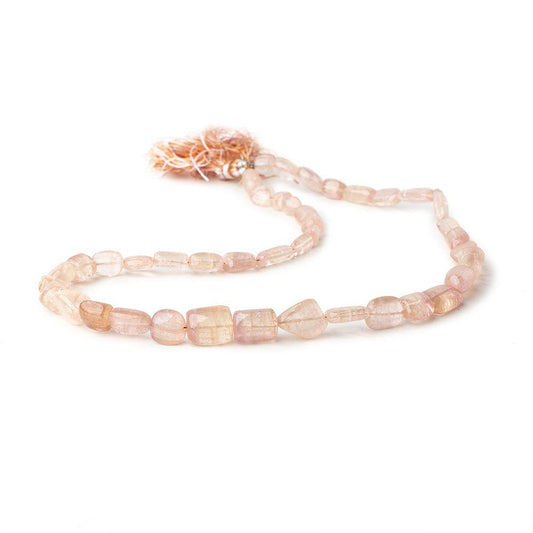 5.5x5.5-11x8mm Congo Tourmaline Plain Nugget Beads 15 inch 42 pieces