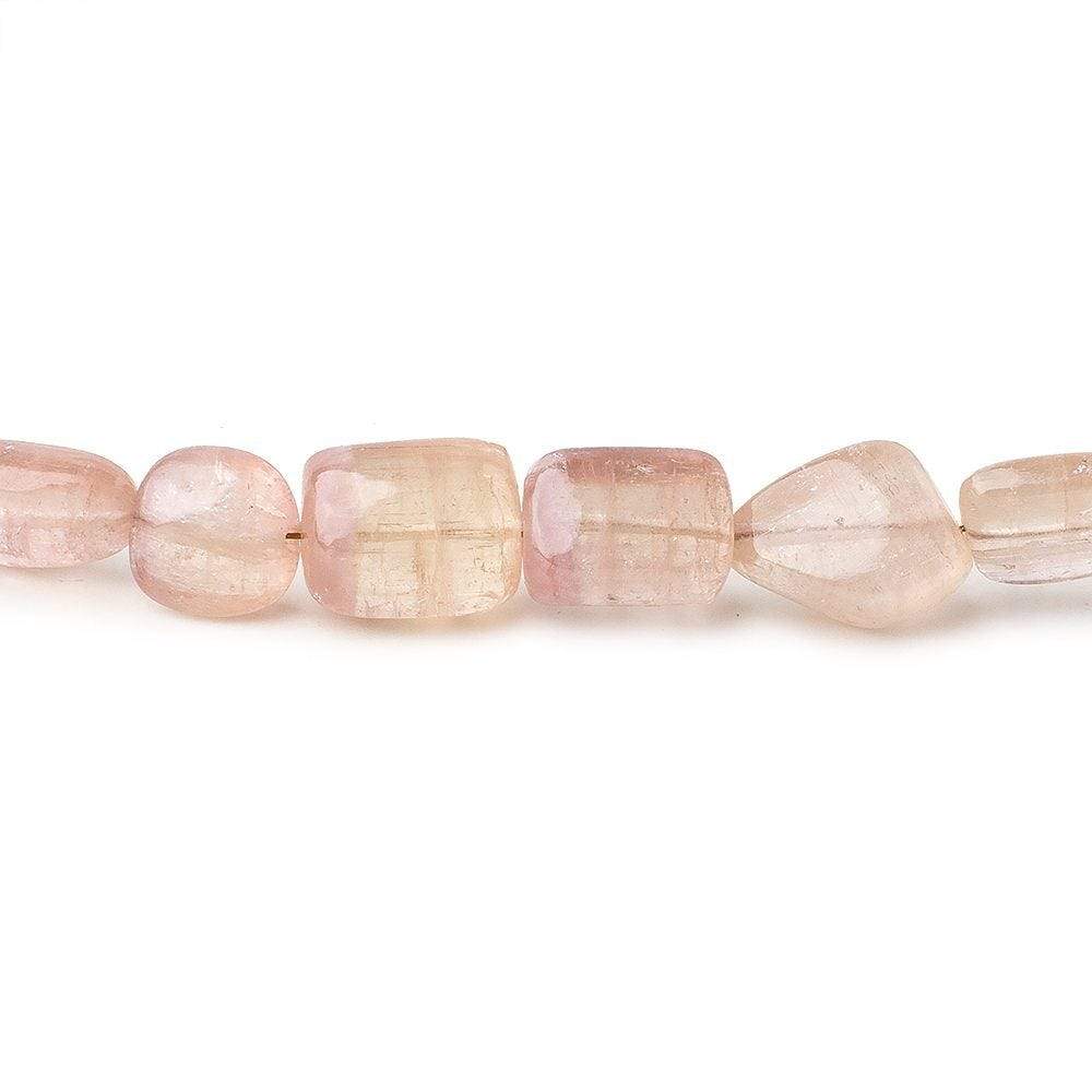 5.5x5.5-11x8mm Congo Tourmaline Plain Nugget Beads 15 inch 42 pieces