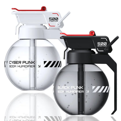 Grenade Humidifier Esports Cyberpunk Air Humidifier Decorative Grenade Essential Oil Aromatherapy Humidifier Creative Diffuser