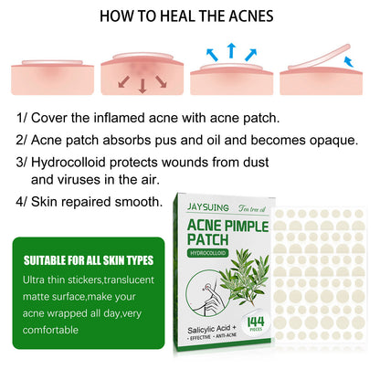 Waterproof Invisible Acne Patch Lighten Acne Acne Print Moisturizing Repair Clear Patch