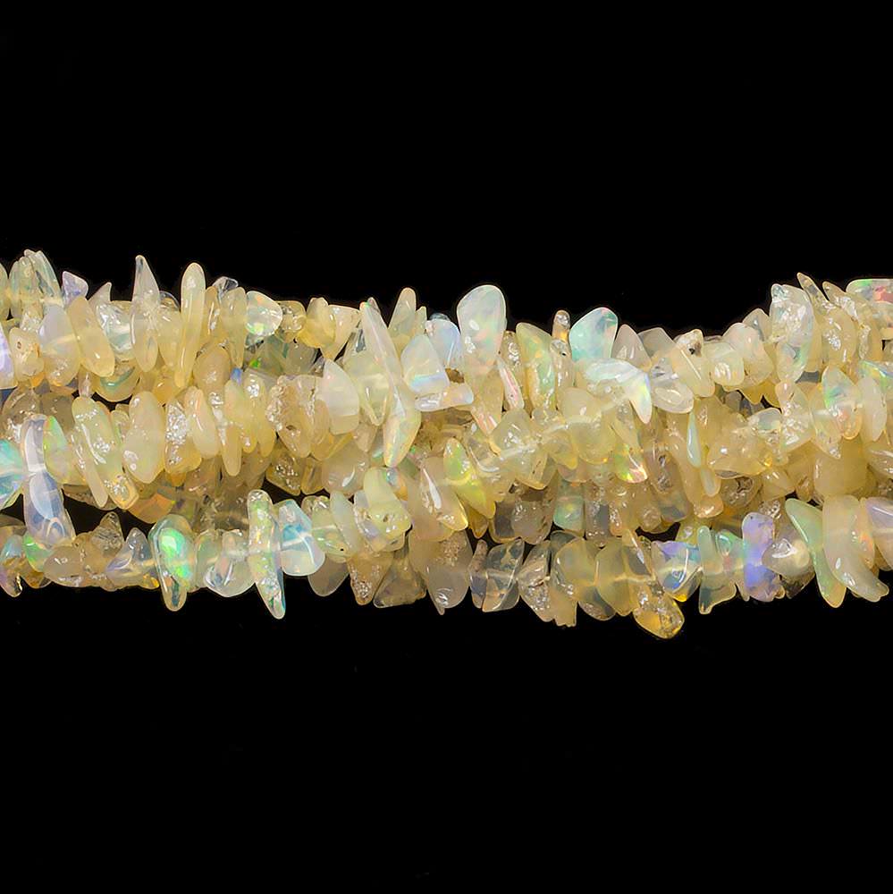 5mm Ethiopian Opal Plain Chip Beads 13 inches 175 pcs