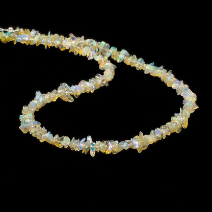 5mm Ethiopian Opal Plain Chip Beads 13 inches 175 pcs