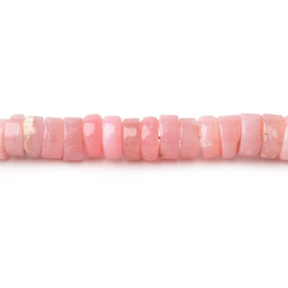 5mm Ombré Pink Peruvian Opal Plain Heishi Beads 18 inch 190 pieces