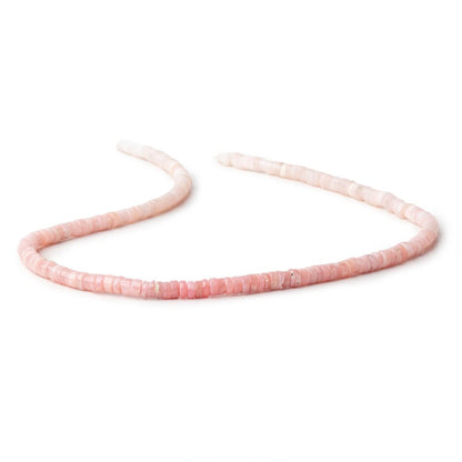 5mm Ombré Pink Peruvian Opal Plain Heishi Beads 18 inch 190 pieces