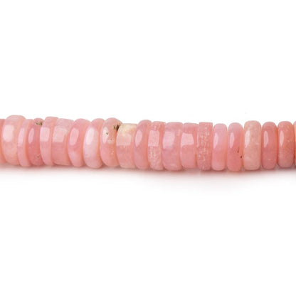 5mm Ombré Pink Peruvian Opal Plain Heishi Beads 18 inch 300 pieces